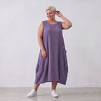 AKH Fashion · Dress · Waffelly · 7263 · Lilac