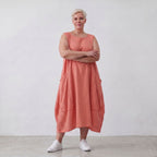 AKH Fashion · Dress · Waffelly · 7263 · Rosy