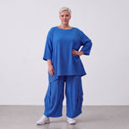 AKH Fashion · Hose · Waffelly · 6631 · AzureBlue