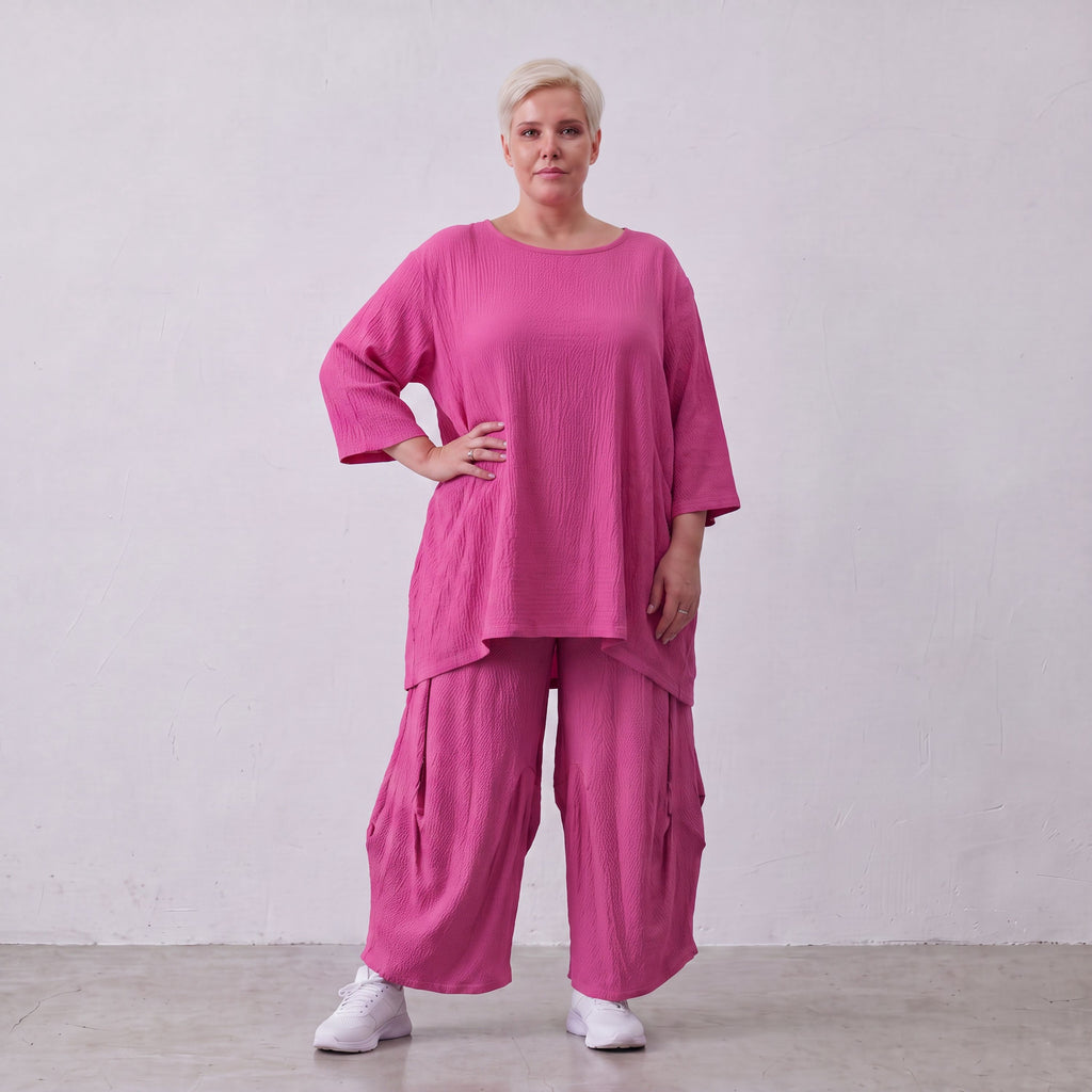 AKH Fashion · Shirt · Waffelly · 7264 · Berry