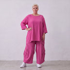 AKH Fashion · Shirt · Waffelly · 7264 · Berry