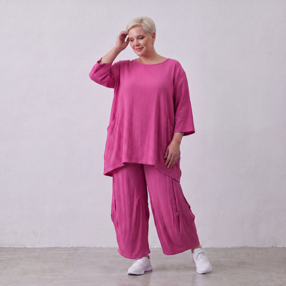 AKH Fashion · Hose · Waffelly · 6631 · Berry