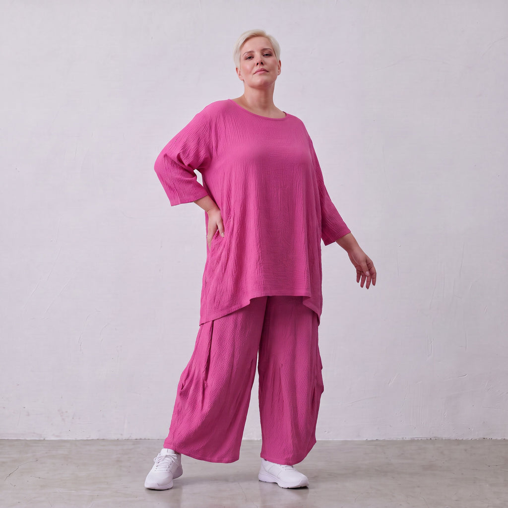 AKH Fashion · Shirt · Waffelly · 7264 · Berry