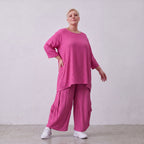 AKH Fashion · Shirt · Waffelly · 7264 · Berry