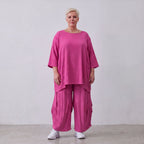 AKH Fashion · Shirt · Waffelly · 7264 · Berry