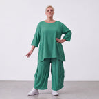 AKH Fashion · Hose · Waffelly · 6631 · Jade