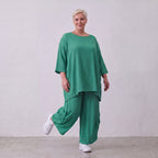 AKH Fashion · Shirt · Waffelly · 7264 · Jade