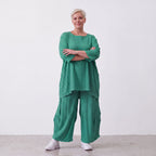 AKH Fashion · Hose · Waffelly · 6631 · Jade