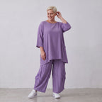 AKH Fashion · Shirt · Waffelly · 7264 · Lilac
