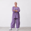 AKH Fashion · Shirt · Waffelly · 7264 · Lilac