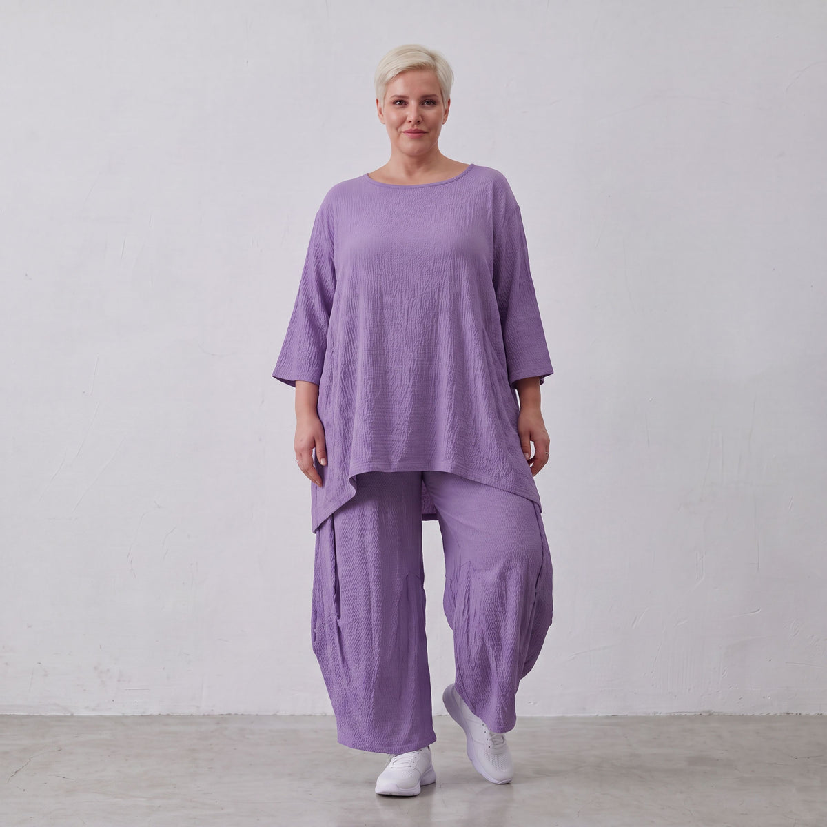 AKH Fashion · Hose · Waffelly · 6631 · Lilac