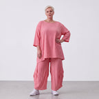 AKH Fashion · Shirt · Waffelly · 7264 · Rosy