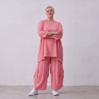 AKH Fashion · Shirt · Waffelly · 7264 · Rosy