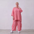 AKH Fashion · Shirt · Waffelly · 7264 · Rosy