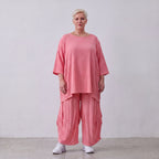 AKH Fashion · Shirt · Waffelly · 7264 · Rosy