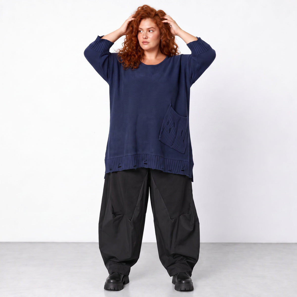 AKH Premium · Shirt · Warmella · 2307 · Navy