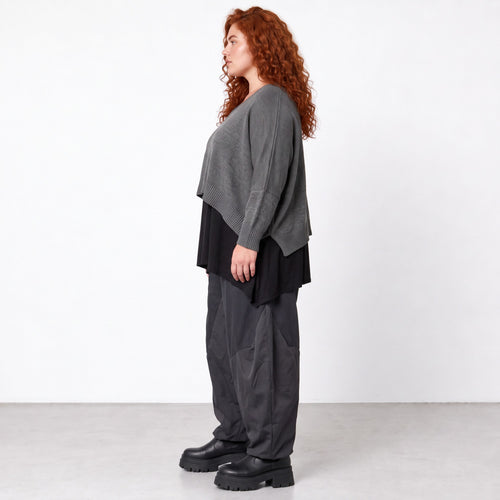 AKH Premium · Überwurf · Warmella · 23361 · DarkGrey