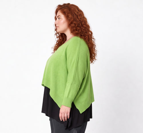 AKH Premium · Überwurf · Warmella · 23361 · MatchaGreen