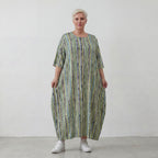 AKH 1926 dress, green-blue-white