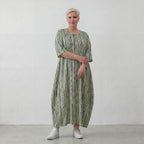 AKH 1926 dress, green-blue-white