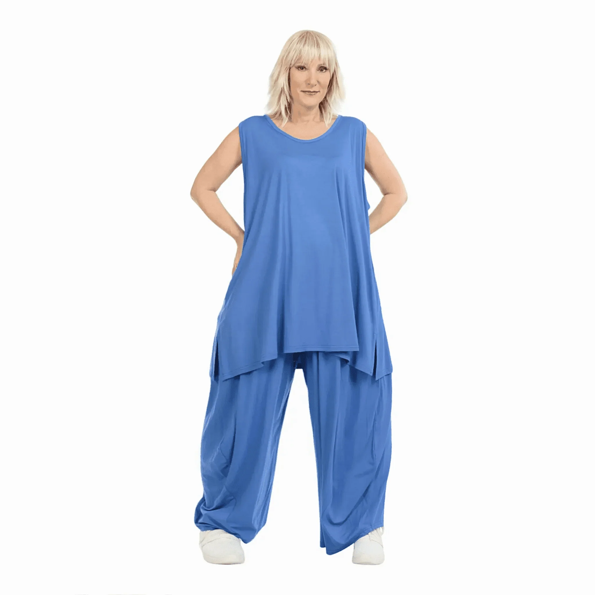 AKH Fashion 8069 trousers, royal blue