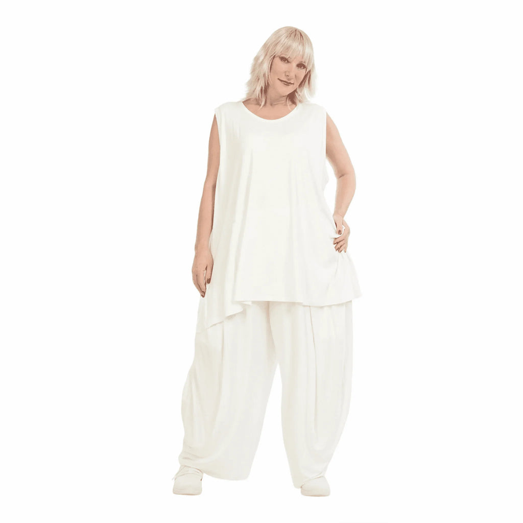 AKH Fashion 8069 Trousers, White