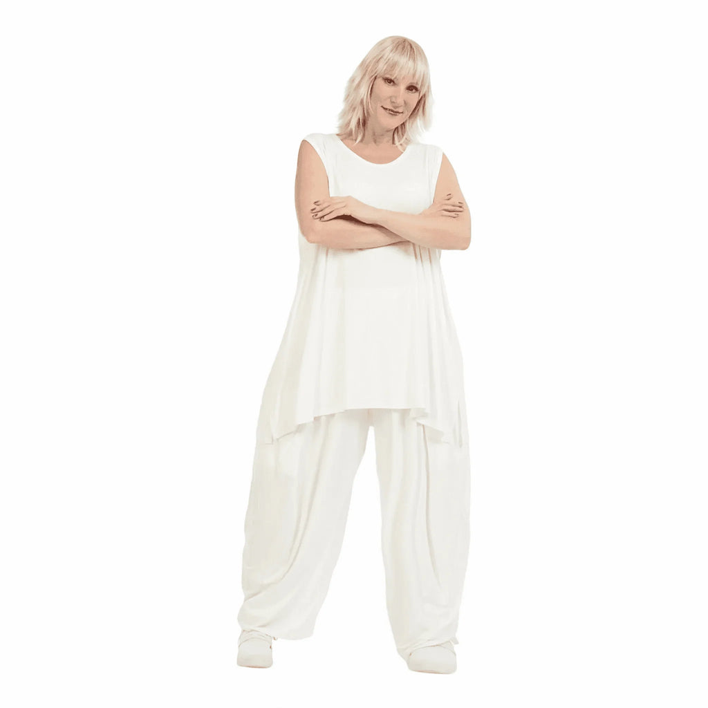AKH Fashion 8069 Trousers, White