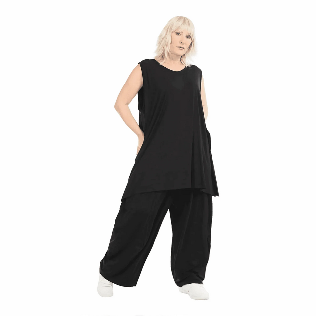 AKH Fashion 8069 Trousers, Black