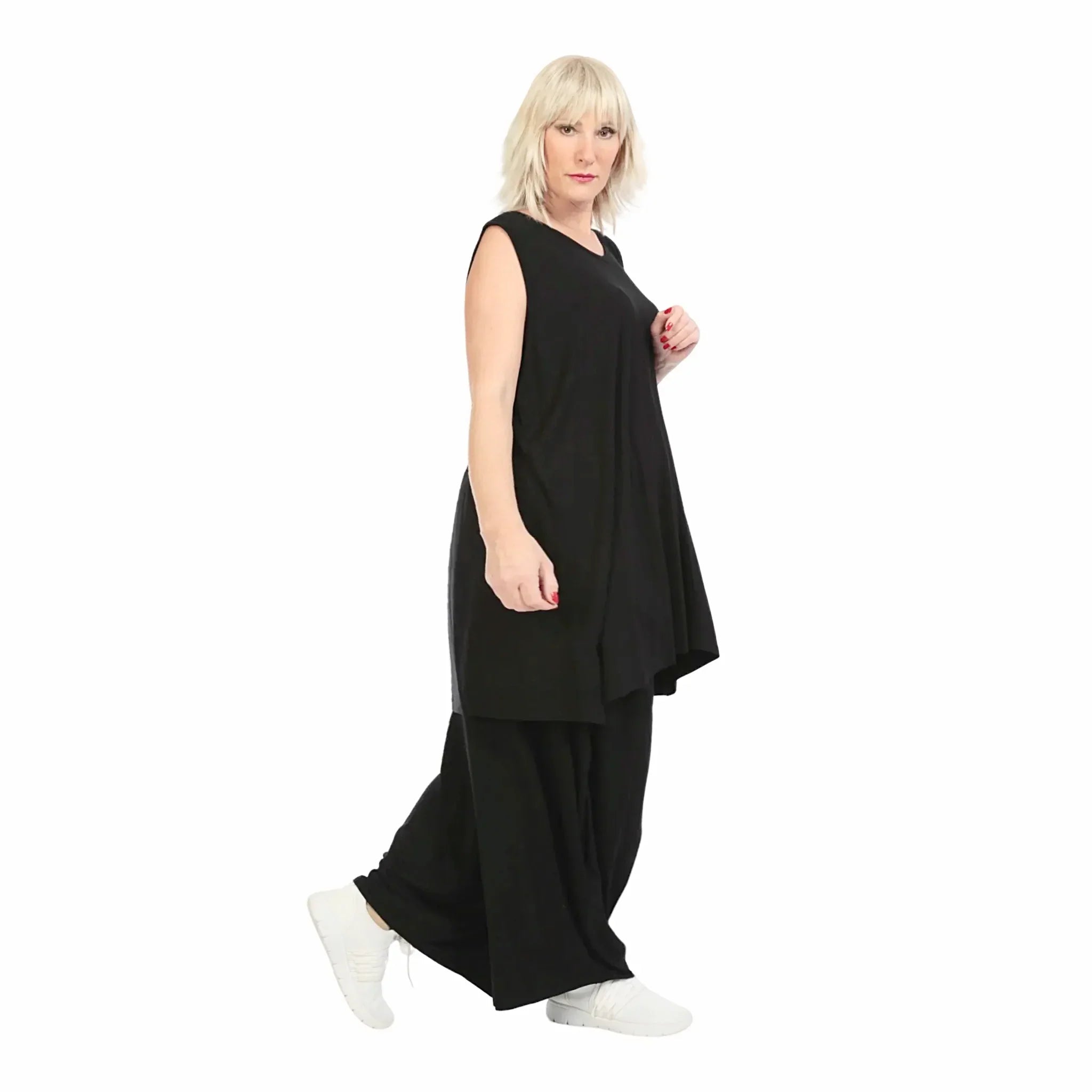 AKH Fashion 8069 Trousers, Black