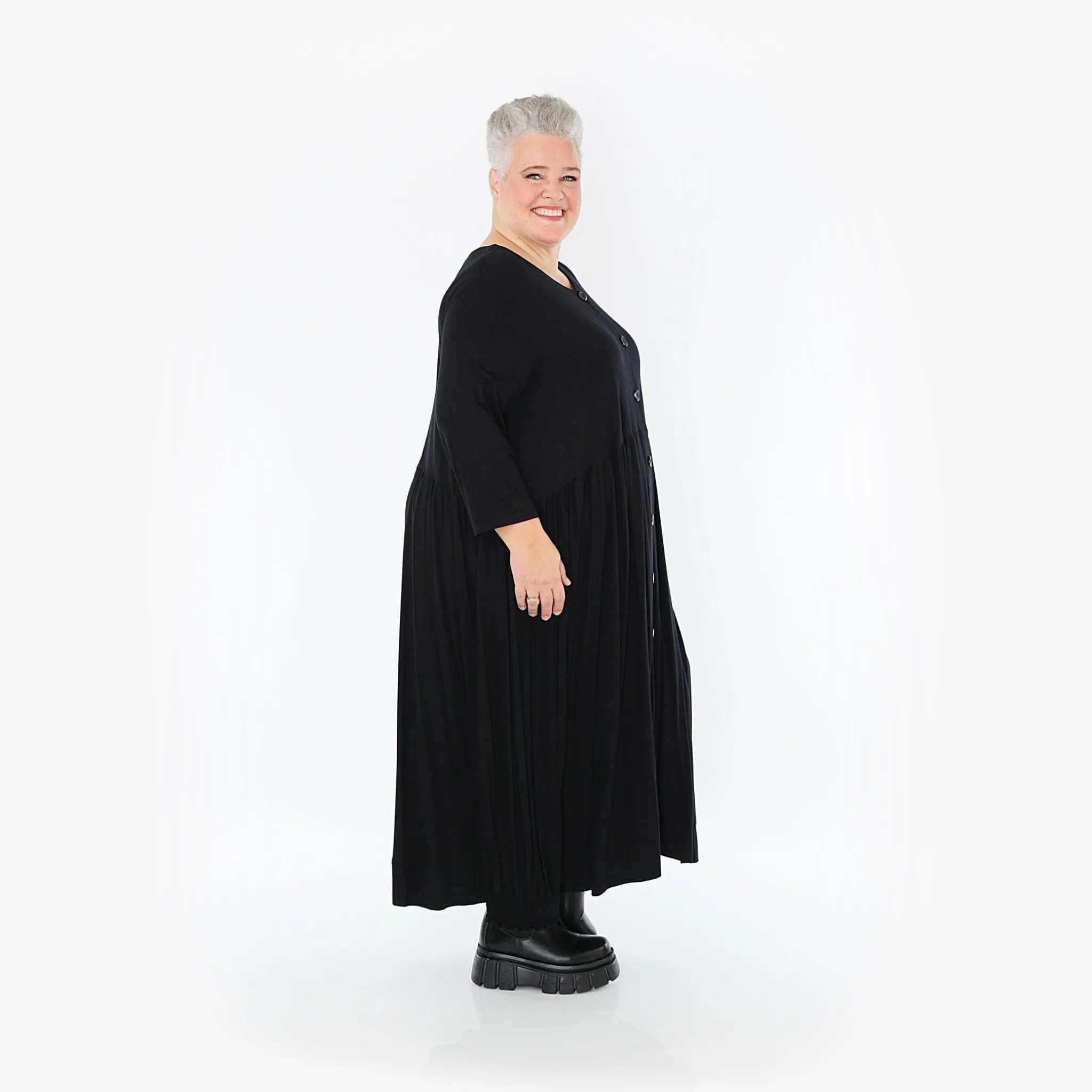AKH 2462 Blouse, Black