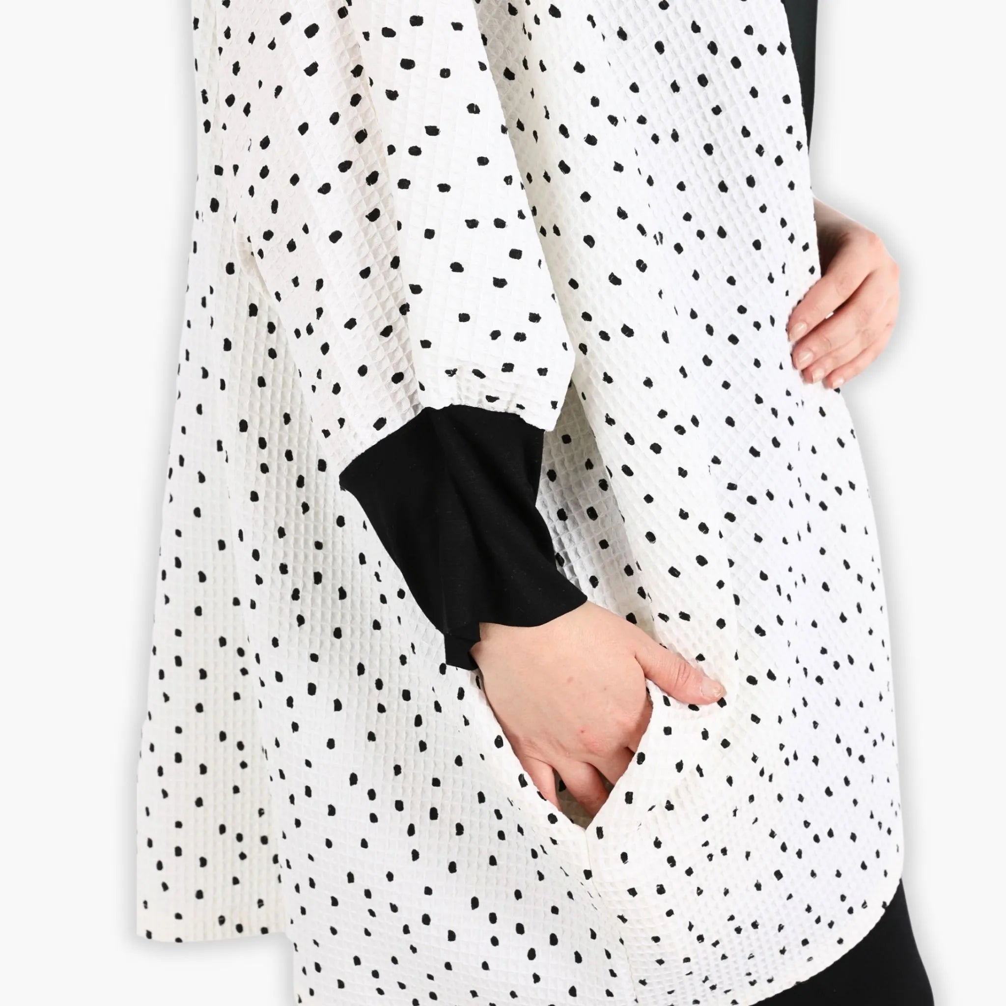 AKH 6930 Jacket, White-Black