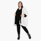 AKH 6930 Jacket, White-Black