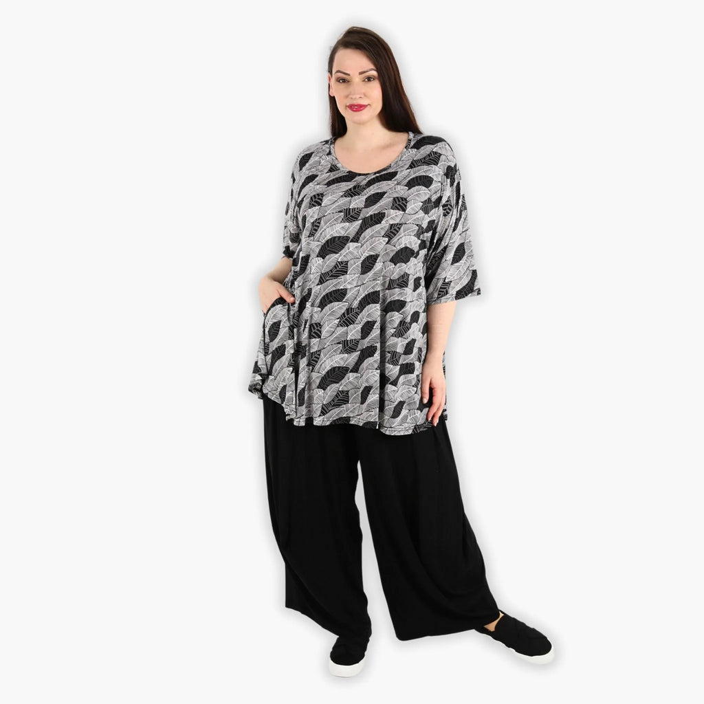AKH 1892 Shirt, Black and White