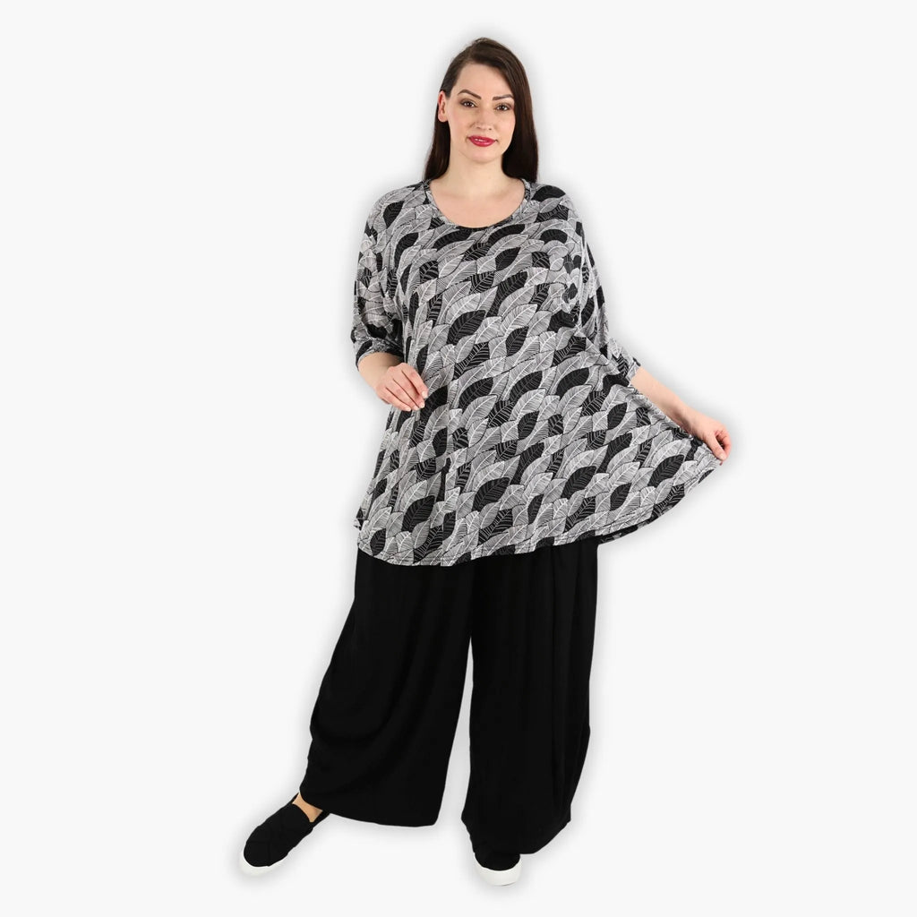 AKH 1892 Shirt, Black and White