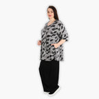 AKH 1892 Shirt, Black and White