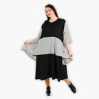 AKH 6734 Dress, Black and White
