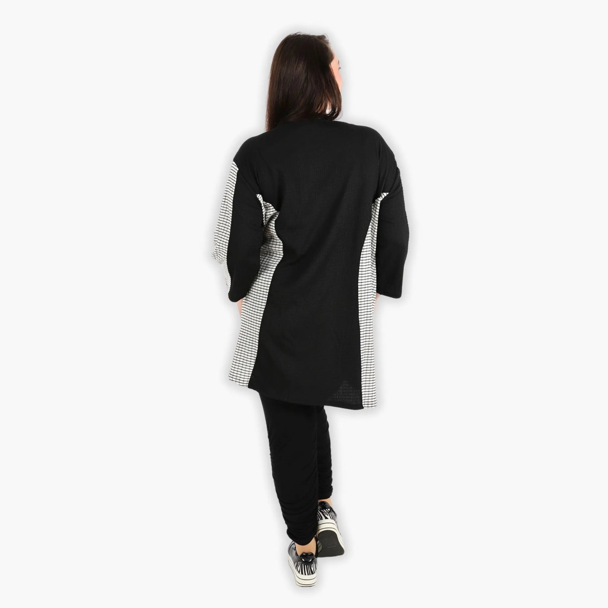 AKH Fashion Jacke 6933 Victoria, Schwarz/Weiß