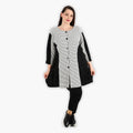 AKH 6933 Jacket, Black and White