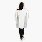 AKH 6933 Jacket, White-Black