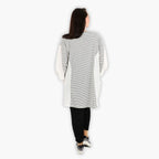 AKH 6933 Jacket, White-Black