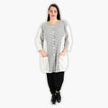AKH 6933 Jacket, White-Black