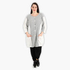 AKH 6933 Jacket, White-Black