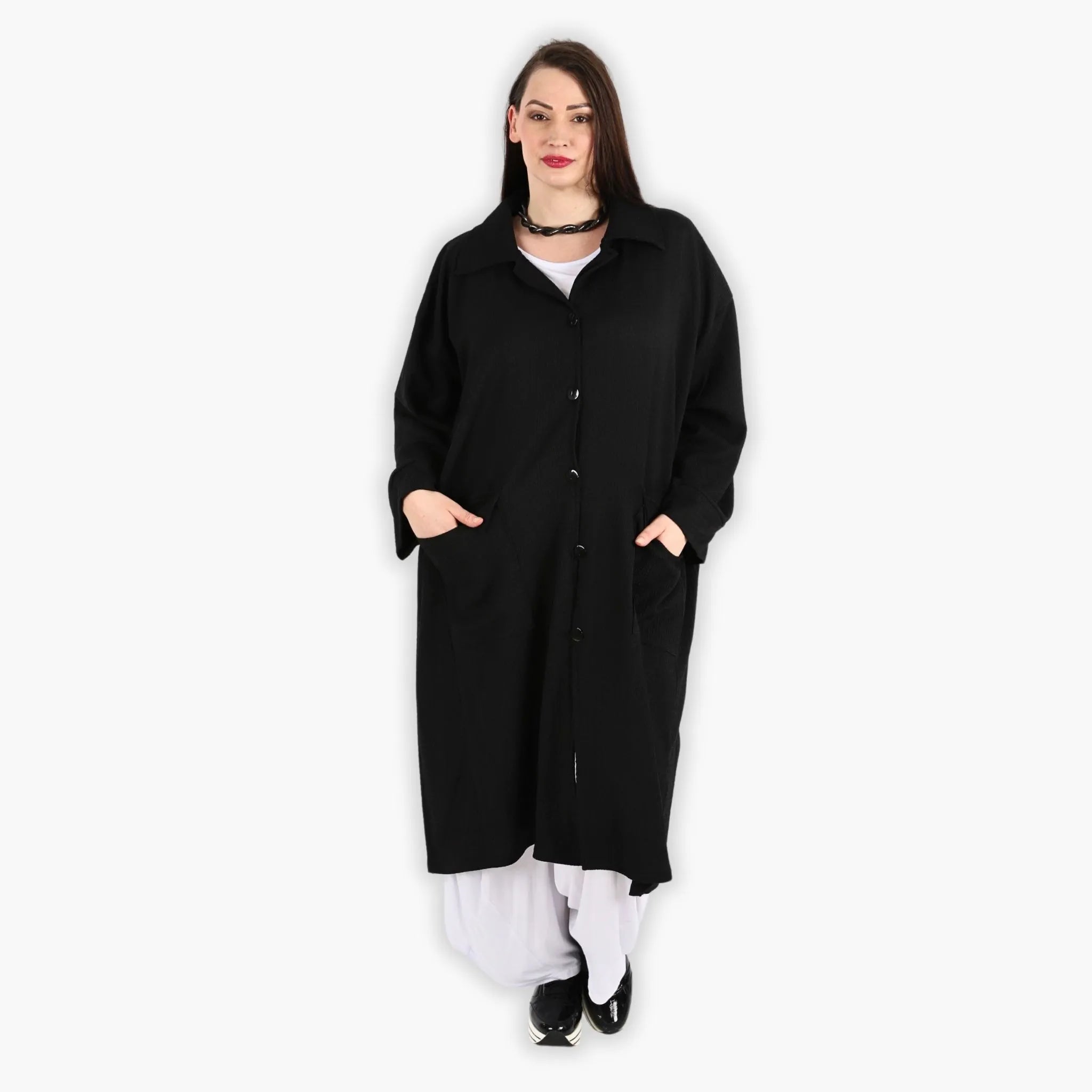 AKH 6934 Coat, Black