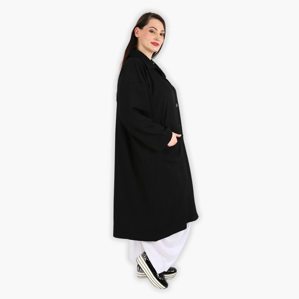 AKH 6934 Coat, Black