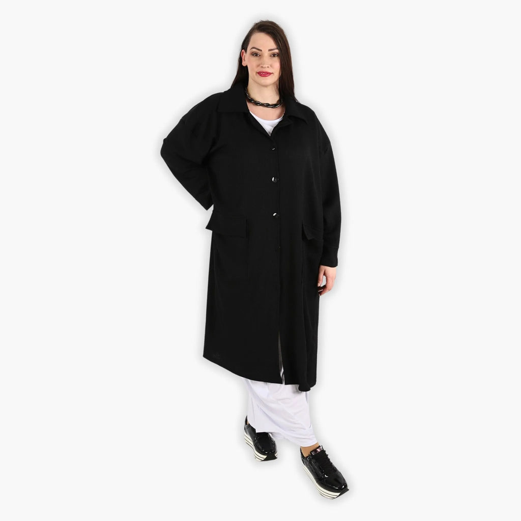 AKH 6934 Coat, Black