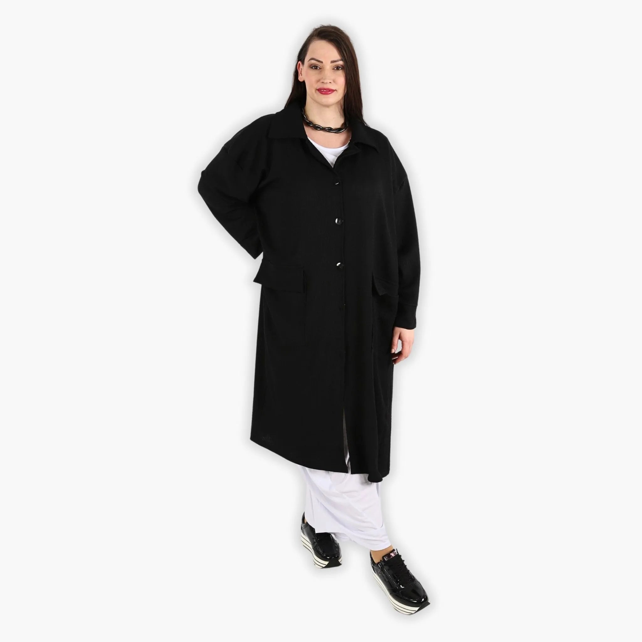 AKH 6934 Coat, Black