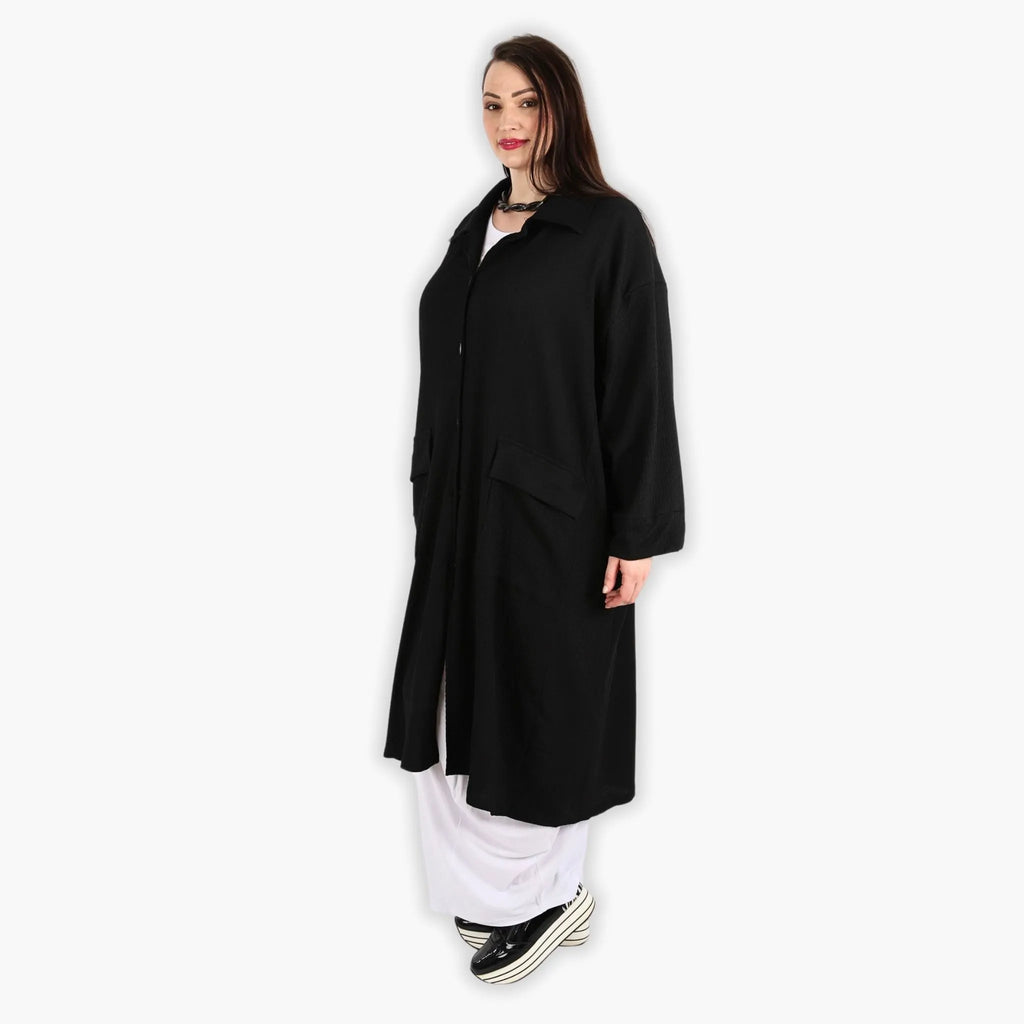 AKH 6934 Coat, Black