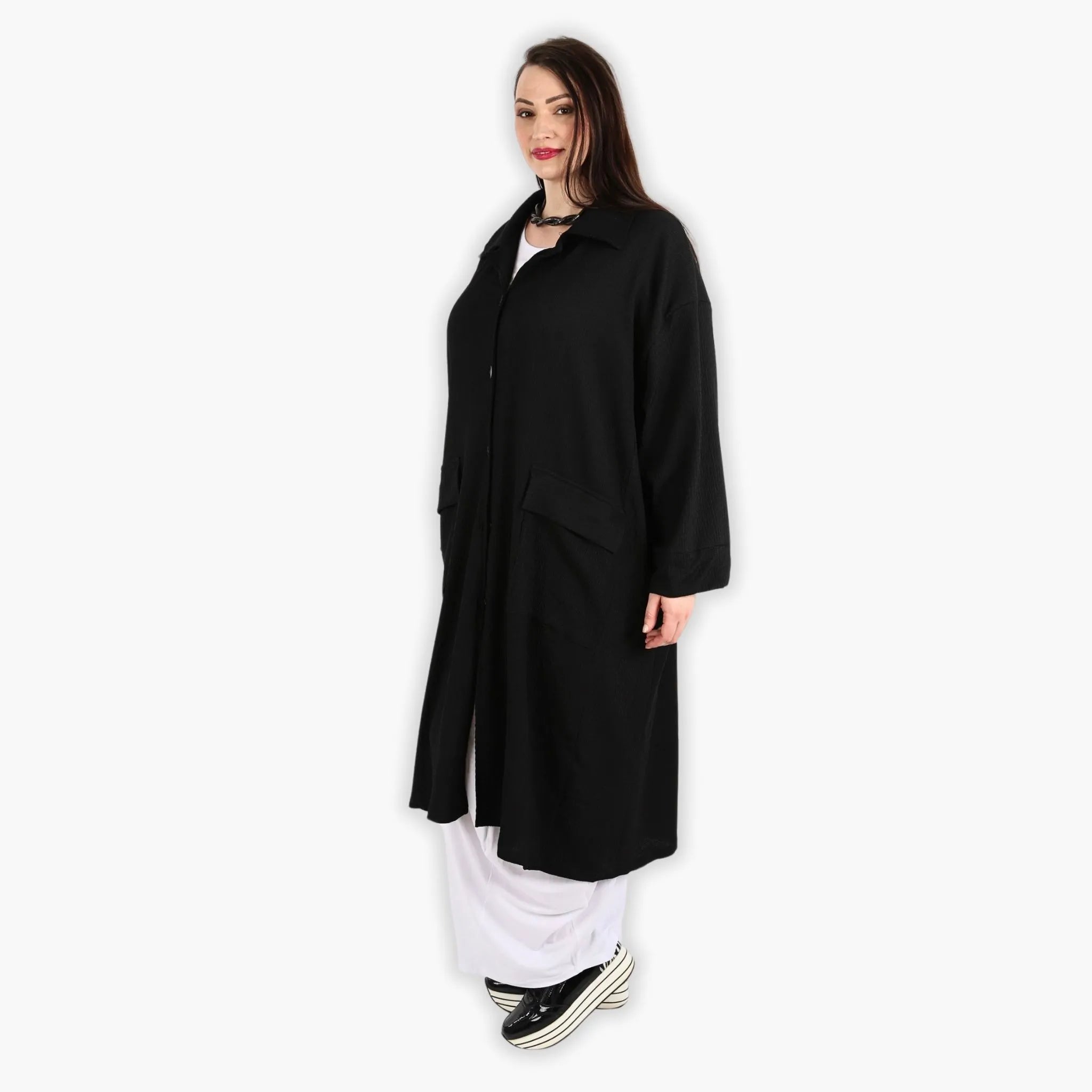 AKH 6934 Coat, Black