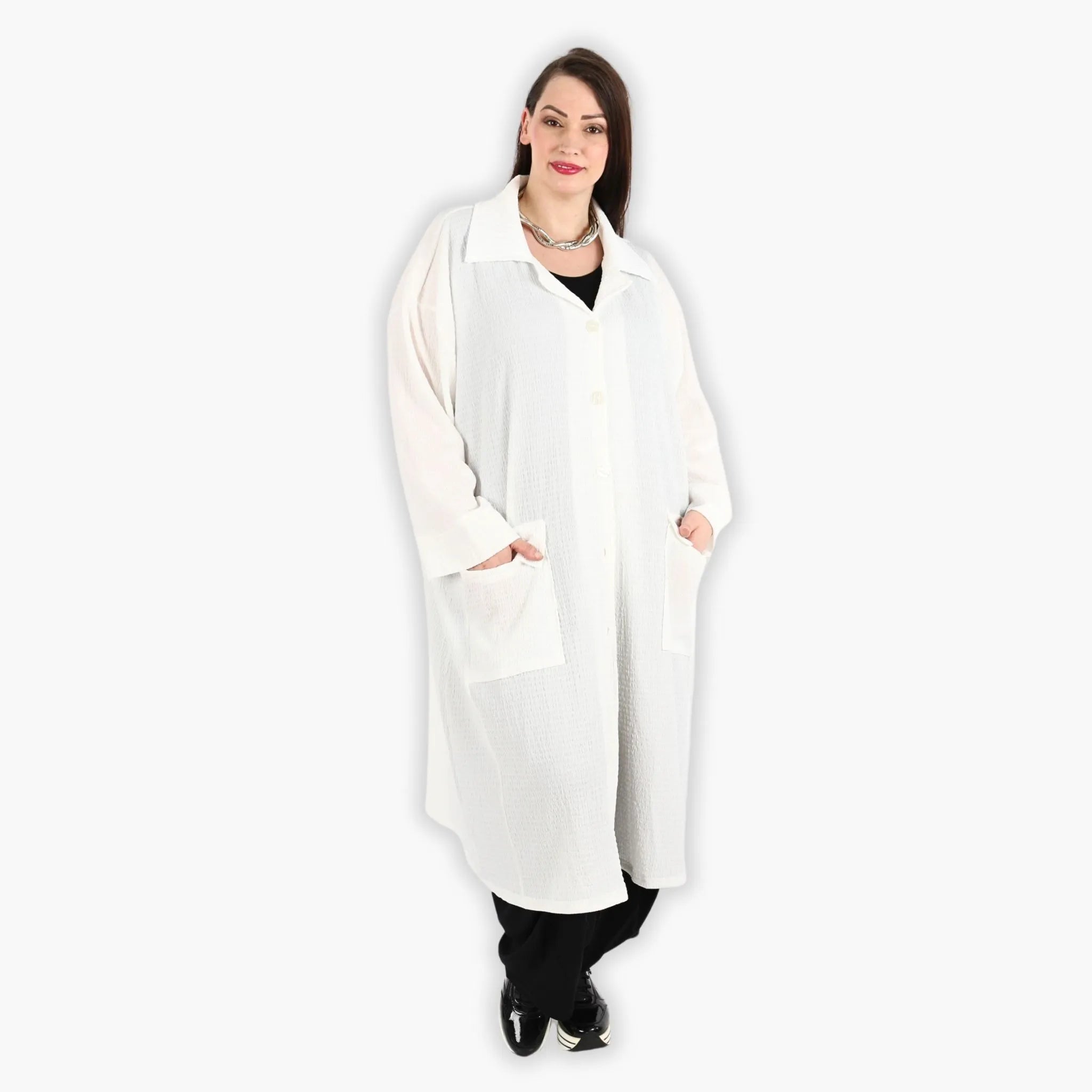 AKH Fashion Mantel 6934 Victoria, Weiß