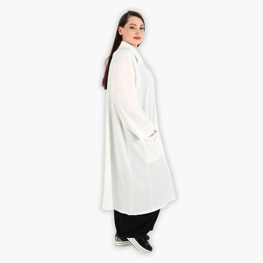 AKH 6934 Coat, White
